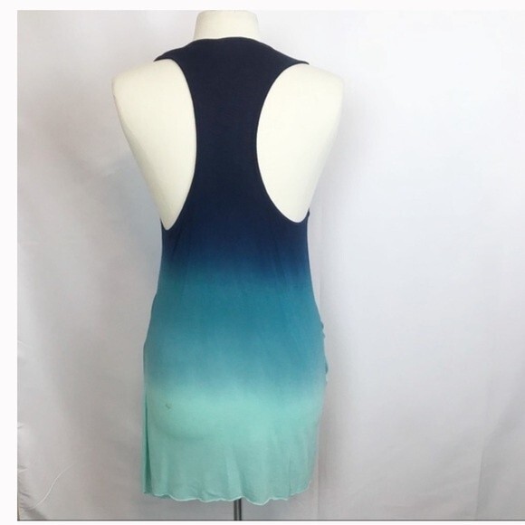 YOUNG FABULOUS & BROKE top womens Cleo Drape Ombre Tank medium - Picture 5 of 6